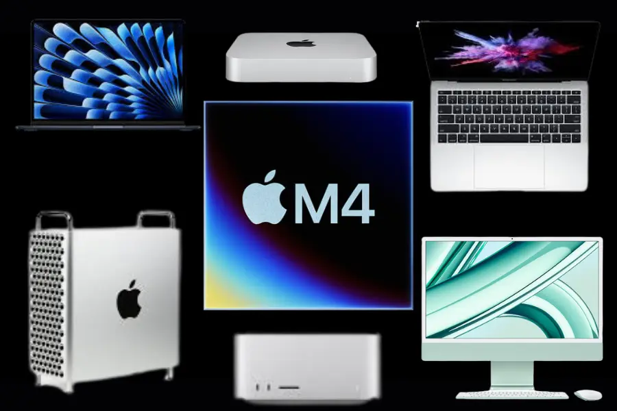 New Mac products with M4 chip